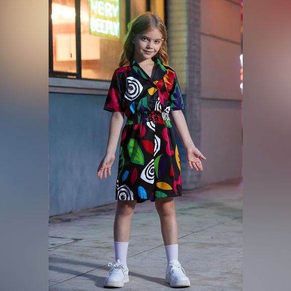 Besser Bay Eleven girls Costume Romper Jumpsuit Large 9/10 - Picture 3 of 13